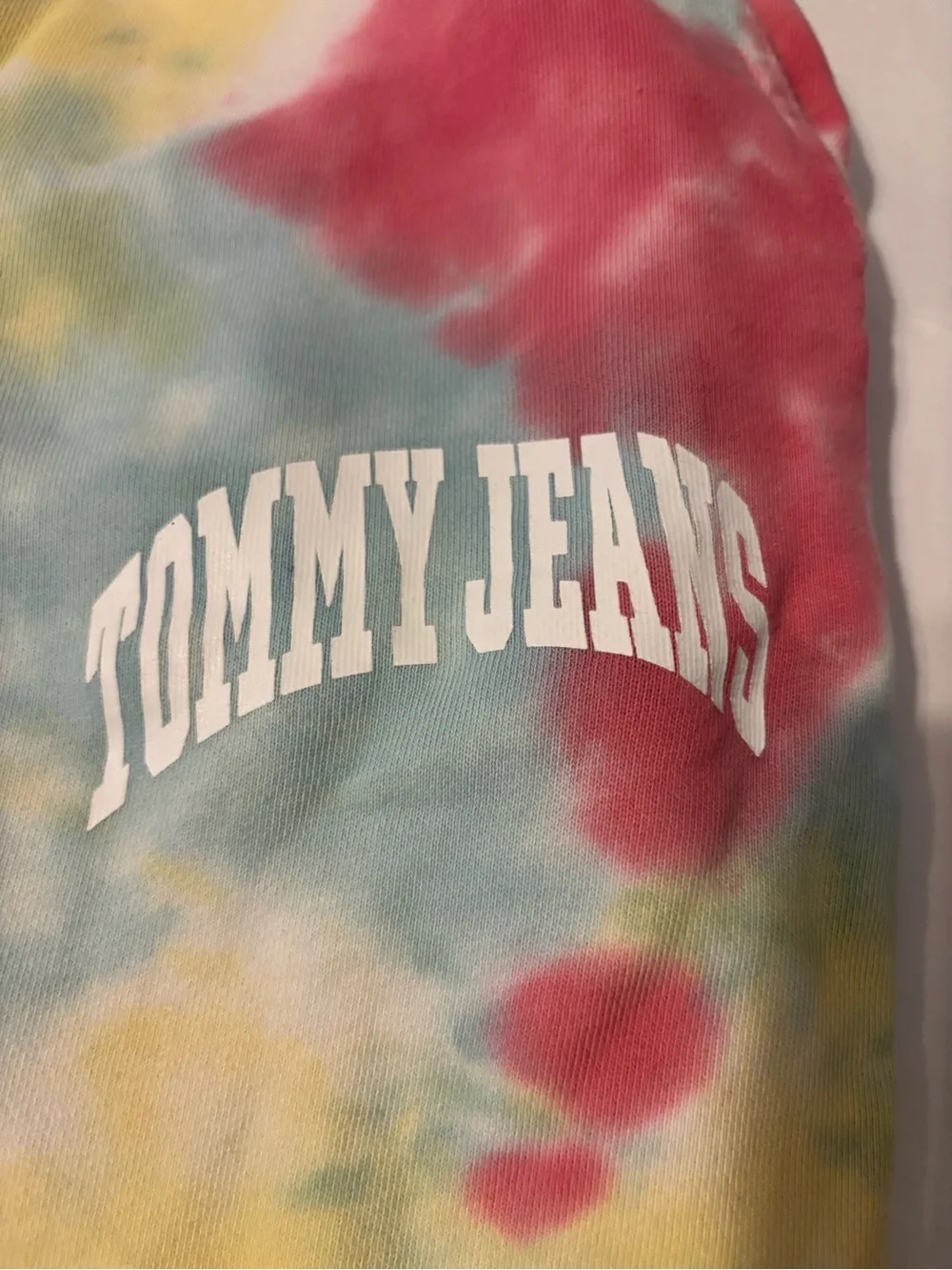 Tommy Hilfiger Tie-Dye Hoodie & Sweatpants Set - Pink, Blue, Yellow